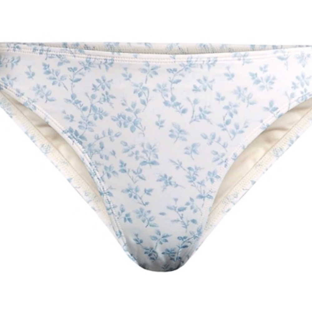 NWT PEONY Swimwear Bikini Bottoms - Porcelain Size 10